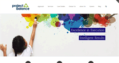 Desktop Screenshot of projectbalance.com